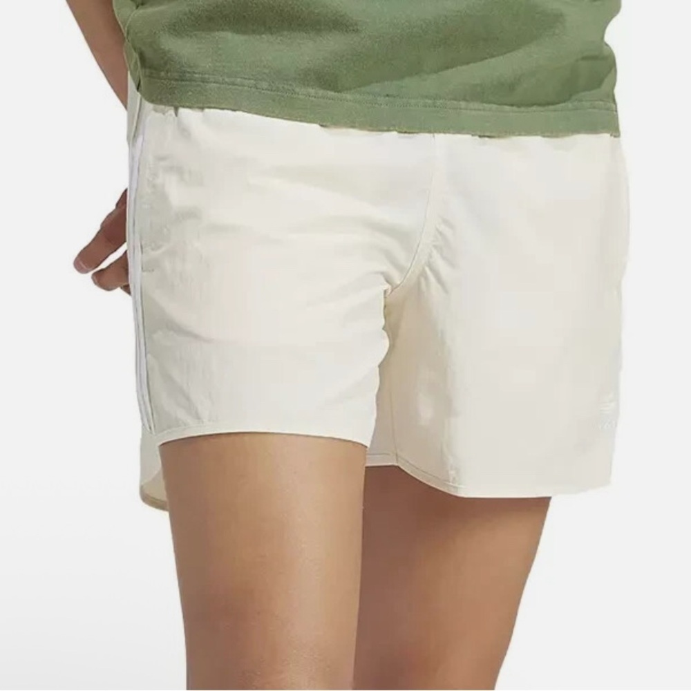 adidas Women's Athletic Cream Shorts